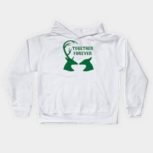 Together Forever - Deer Kids Hoodie